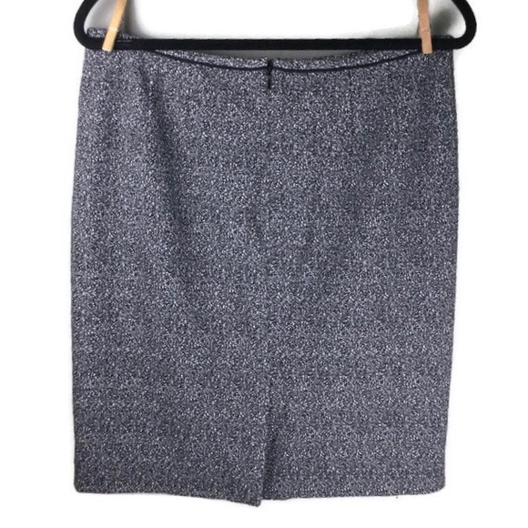 Calvin Klein Mottled Piped Business Skirt Size 12P - Picture 2 of 9